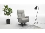 TV-Sessel SIT & MORE "Triple Seven Xtra large, bis 200kg belastbar, mit Herz-Waage Funktion", grau (light grau), B:86cm H:113cm T:86cm, Sessel, TV-Sessel, inkl. Kopfteil- & Drehfunktion, wahlweise mit Akku und Aufstehhilfe