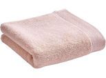 Gaestehandtuecher CHRISTY "LUXE", lila (pearl), B:40cm L:76cm, Walkfrottier, Obermaterial: 100% Baumwolle, Handtücher, Gaestehandtuecher, Luxus Gästetücher in Premium Qualität mit 730g/m², 40x76cm, 6er Set