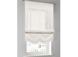 Raffrollo HEINE HOME Gr. 5, sanftes weiß, B:120cm H:140cm, Raffrollos, Raffrollo