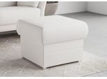 Hocker DOMO COLLECTION "Pina, kompakt und bequem", beige (creme), B:59cm H:46cm T:59cm, 95% Polyester, 5% Polyamid, Hocker, Hocker, Passender Hocker zur Serie