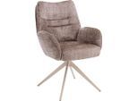 Esszimmerstuhl HOME AFFAIRE "Ronda", taupe, hummus, taupe, B:64cm H:94cm T:69cm, Stühle, Esszimmerstuhl