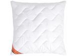 Microfaserkissen SCHLAF-GUT "Proneem m. MF-Bezug", weiß, B:80cm L:80cm, Bezug: 100% Polyester, Kopfkissen, Microfaserkissen, Wirksam gegen Milben (von Hohenstein getestet)