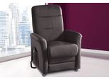 TV-Sessel SIT & MORE "Charlie", braun (mokka), B:76cm H:103cm T:91cm, Altara Nubuck, die Luxus-Microfaser aus 100% Polyester;Luxus-Kunstleder;novalife- die ganz besondere Luxus-Microfaser (aus 54% Acryl, 25% Polyamid, 14% Polyester, 7% Baumwolle);Naturleder (echtes Rindsleder), Sessel, TV-Sessel, wahlweise mit Motor und Aufstehhilfe