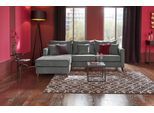 Ecksofa HOME AFFAIRE "Renesse L-Form", grau, B:234cm H:90cm T:160cm, Samtvelours 100% Polyester;Luxus-Microfaser ALTARA NUBUCK (100% Polyester), Sofas, Ecksofa, lose Kissen, Keder an Sitzkissen