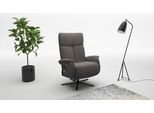 TV-Sessel SIT & MORE "Triple Seven Xtra large, bis 200kg belastbar, mit Herz-Waage Funktion", grau (fango), B:86cm H:120cm T:86cm, 100%Polyester, Sessel, TV-Sessel, inkl. Kopfteil- & Drehfunktion, wahlweise mit Akku und Aufstehhilfe