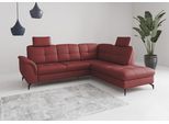 Ecksofa SIT & MORE "Zora", feuerrot, T:212cm, Sofas, Ecksofa
