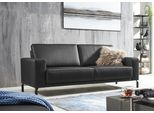 2,5-Sitzer HOME AFFAIRE "Apiro", schwarz, B:178cm H:87cm T:88cm, Sofas, 2 5-Sitzer, auch mit motorischem Sitzvorzug, in 3 Breiten, Dickleder, Federkern