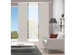 Schiebegardine VISION S "PIVE 3er SET" Gr. 1, grau (taupe), B:60cm H:260cm, Polyester, Gardinen, Schiebegardine, Schiebevorhang Digidruck 3er Set PIVE