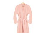 Morgenmantel EGERIA "Harmony Kimono" Gr. L, rose, L/XL, Baumwolle, Hausmäntel, Morgenmantel, Mussselinstoff