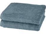 Handtuch ROSS "Premium", blau (petrol), B:50cm L:100cm, Frottier, Obermaterial: 100% Baumwolle, Handtücher, Handtuch, 100% Baumwolle