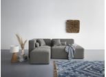 Ecksofa HOME AFFAIRE "Sundstrup L-Form", grau (anthrazit), B:233cm H:76,5cm T:93cm, 100% Polyester, Sofas, Ecksofa, Modulserie, individuelle Zusammenstellung