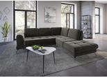 Ecksofa SIT & MORE "Bendigo L-Form", grau (anthrazit), B:258cm H:87cm T:226cm, Sofas, Ecksofa, inklusive Sitztiefenverstellung, Bodenfreiheit 15 cm, in 2 Fußfarben