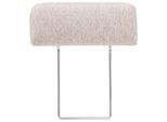 Kopfstütze HOME AFFAIRE "Palmera, B: 50 cm", beige (natur), B:50cm H:25cm T:10cm, 100% Polyester;Struktur (100% Polyester);Luxus-Microfaser in Lederoptik (100% Polyester), Polsterauflagen, Kopfstütze, Set: 2 Stück, passend zur Serie