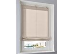 Raffrollo HEINE HOME Gr. 2, beige, B:60cm H:140cm, Raffrollos, Raffrollo