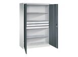 C+P Werkzeugschrank mit Schubladen Acurado, 1950x1200x500mm, 7035/7016 ; C + P Möbelsysteme (8931-5030|S10337)