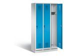 C+P Garderobenschrank Evolo, H1800xB900xT500mm, Front Lichtblau, Korpus Lichtgrau (48020-30) ; C + P Möbelsysteme (48020-30|S10027)