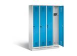 C+P Garderobenschrank Evolo, H1800xB1190xT500mm, Front Lichtblau, Korpus Lichtgrau (48020-40) ; C + P Möbelsysteme (48020-40|S10034)