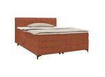 Boxspringbett Bari in Terracotta ca. 180x200cm