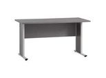 Schreibtisch Set 4100 Grau ca. 140x65x72,2cm
