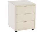 Nachtkonsole JOCKENHÖFER GRUPPE "Lore", beige (beige 426, 07), H:53cm T:45cm, Sideboards, Nachtkonsole