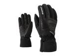 Skihandschuhe ZIENER "GLYXUS-Z AS glove man", Herren, Gr. 7.5, schwarz, Materialmix, Handschuhe Skihandschuhe