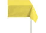 Tischdecke APELT "ALASKA, LOFT STYLE, Rips Uni" Gr. 2, gelb, B:140cm L:250cm, Baumwolle, Polyester, Tischdecken, Tischdecke