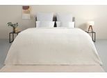 Tagesdecke OTTO HOME "Luisa", beige, B:240cm L:250cm, Mischgewebe, Tagesdecken, Tagesdecke, mit grafischem Muster, ab Größe 140x210 cm