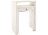 Schreibtisch HEINE HOME, weiß, B:100cm H:88cm, Tische, Schreibtisch