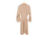 Unisex-Bademantel EGERIA "Pure" Gr. L, taupe, L, Baumwolle, Hausmäntel, Unisex-Bademantel, Kimono