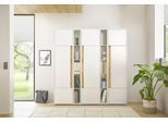 Büromöbel-Set HOME AFFAIRE "CiTY/GiRON", weiß, B:190cm H:200cm T:40cm, Arbeitsmöbel-Sets, Büromöbel-Set