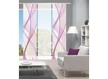 Schiebegardine VISION "PACOLIA" Gr. 1, pink, B:60cm H:260cm, Polyester, Gardinen, Schiebegardine, SET,SCHIEBEVORHANG,BAMBUS,DIGITALDRUCK