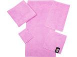 Seiftuch ROSS "Cashmere feeling", lila (mauve), B:30cm L:30cm, Frottier, Baumwolle, Handtücher, Seiftuch, mit Wellen-Bordüre