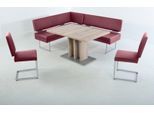 K+W Komfort & Wohnen 4 Stk. tlg. langer Schenkel links oder rechts, 2 Freischwinger, 1 Funktionstisch