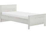 Kinderbett GAMI "Bett Lugano", braun (eiche helvezia gebleicht, eiche helvezia gebleicht, eiche helvezia gebleicht), B:96cm H:80cm L:209cm, Betten, Kinderbett