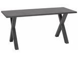 Schreibtisch MÄUSBACHER "Mio", grau (graphit), B:160cm H:75cm T:70cm, Tische, Schreibtisch