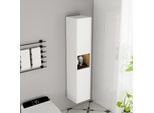 Hochschrank WELLTIME "VALENCIA", weiß, B:35cm H:170cm T:31cm, MDF, Schränke, Hochschrank