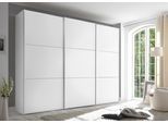 Schwebetürenschrank STAUD "Includo, kurze Lieferzeit: "Premium Variante in Weiß in 249cm Breite", weiß (dekor weiß), B:280cm H:222cm T:68cm, Holzwerkstoff, Schränke, Schwebetürenschrank