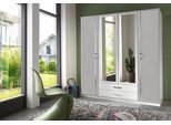 Kleiderschrank WIMEX "Duo", grau (weiß, betonfarben lichtgrau), B:180cm H:198cm T:58cm, Schränke, Kleiderschrank