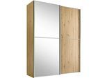 Schwebetürenschrank STAUD "Sinfonie Plus, edles Design in hochwertiger Qualität, Made in Germany", artisan eiche, B:167cm H:222cm T:68cm, Holzwerkstoff, Schränke, Schwebetürenschrank, Mit vier verschiedenen Ausstattungsvarianten