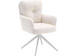 Esszimmerstuhl HOME AFFAIRE "Valldemossa", beige (natur, weiß, natur), B:60cm H:92cm T:67cm, Stühle, Esszimmerstuhl