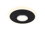 PAULMANN LED Deckenleuchte "Tulga 2700K 2000lm 32,5W Anthrazit", grau (anthrazit), 1, Ø 45cm H: 5cm, 1 Stk., Leuchten, 3-Step-Dim, LED Deckenleuchte