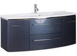 Waschtisch SAPHIR "3040", grau (anthrazit, anthrazit), B:122cm H:90cm T:48cm, Waschtische, Waschtisch, Breite 122 cm