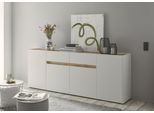 Sideboard HOME AFFAIRE "City/Giron, moderner Schrank, Kommode, Stauraumschrank", weiß, B:223,5cm H:84cm T:40cm, Sideboards, Sideboard, zeitlos, modern, ausreichend Stauraum, vielseitig einsetzbar