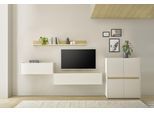 Büromöbel-Set HOME AFFAIRE "CiTY/GiRON", weiß, B:360cm H:170cm T:40cm, Arbeitsmöbel-Sets, Büromöbel-Set, Wandsekretär, Home Office