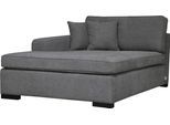 Sofaelement HOME AFFAIRE "Skara", grau (dunkelgrau), B:110cm H:86cm T:160cm, Polsterelemente, Sofaelement, Modul zum eigenen Zusammenstellen, in vielen Bezugsqualitäten