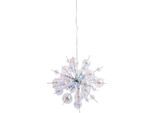 NÄVE Pendelleuchte "Explosion", bunt (irisierend), 10, Ø 65cm H: 65cm, 1 Stk., Leuchten, irisierende, transparente Glaskugeln, für 10 x G9 Sockel, Ø 65 cm, Pendelleuchte