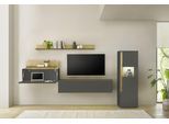 Büromöbel-Set HOME AFFAIRE "CiTY/GiRON", grau (anthrazit), B:310cm H:170cm T:40cm, Arbeitsmöbel-Sets, Büromöbel-Set, Home Office