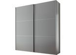 Schwebetürenschrank STAUD "Includo, Made in Germany", dekor saphir, B:200cm H:222cm T:68cm, Holzwerkstoff, Schränke, Schwebetürenschrank, Mit vier verschiedenen Ausstattungsvarianten