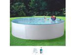 Rundpool MY POOL BWT, weiß, H:90cm Ø:360cm, Schwimmbecken, Rundpool, Höhe 90 cm, in verschiedenen Größen