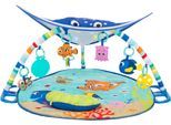 Spielbogen BRIGHT STARTS "Finding Nemo Mr. Ray Ocean Lights & Music Gym", bunt, Spielbögen, Baby, Kunststoff, Metall, Stoff, Spielbogen, mit Licht- und Soundeffekt